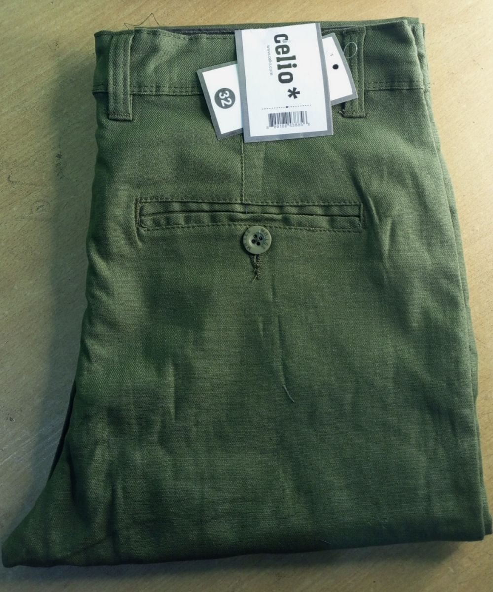 Men's Premium Stretchable Solid Gabardine Pant