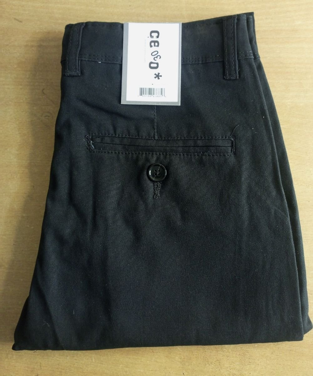 Premium Formal Stretchable Black Gabardine Pant For Men's