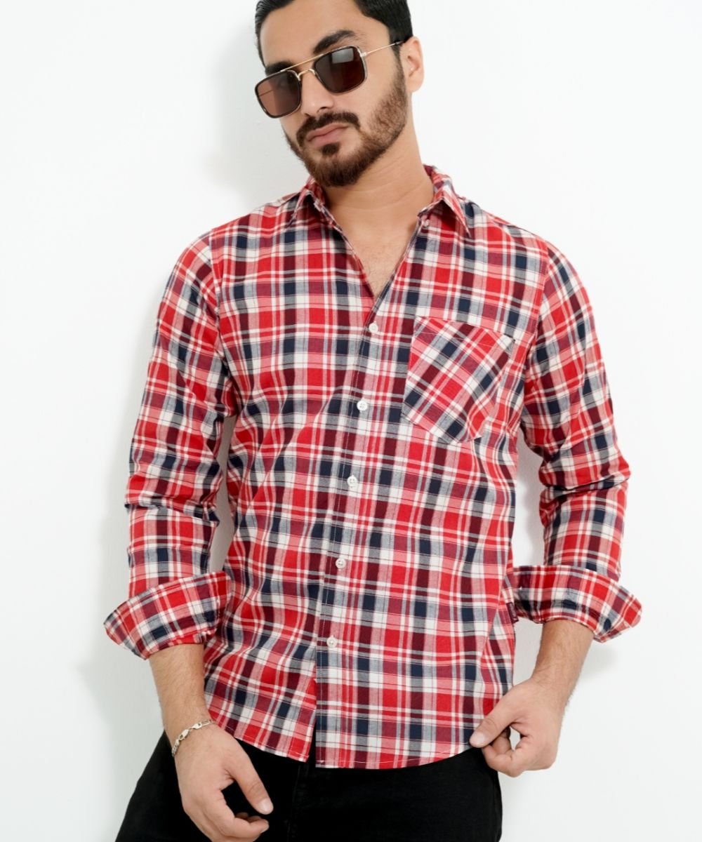 Exclusive Cotton Full Sleeve Print Shirt For Men's