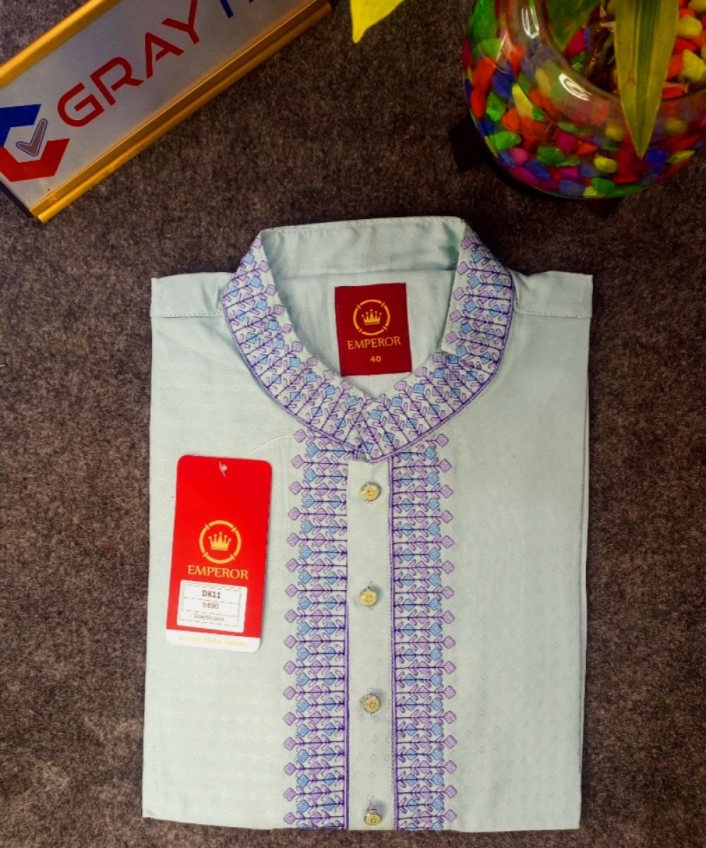 Exclusive Cotton Poplin Panjabi For Men's